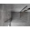 Mexen Mist-B Duo Duschkabine zum Aufklappen 100 x 90 cm, transparent, Chrom - 8A2-100-090-01-00