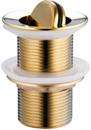 Mexen Drehbarer Klick-Klack-Stöpsel, gold - 79913-50
