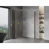 Mexen Mist-B Duo Duschkabine schwenkbar 75 x 70 cm, transparent, gold - 8A2-075-070-50-00