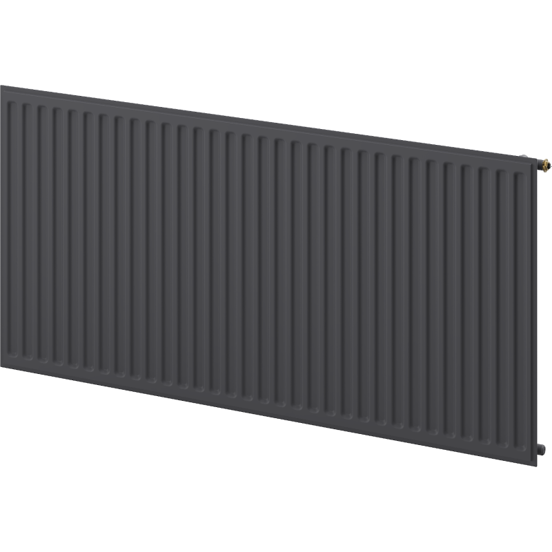 Mexen CVH10 Hygiene Plattenheizkörper 500 x 2000 mm, unterer Anschluss, 1060 W, anthrazit - W610H-050-200-66