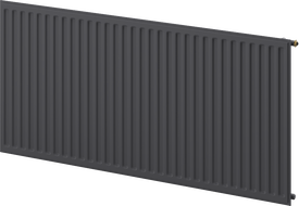 Mexen CVH10 Hygiene Plattenheizkörper 400 x 600 mm, unterer Anschluss, 259 W, Anthrazit - W610H-040-060-66