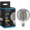 Mexen Vintis LED-Filament-Glühbirne E27, G95, 6W, Warm - 2200K, 450 lm, Rauch - L157-E27-0622-70