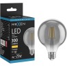 Mexen Vintis LED-Filamentlampe E27, G95, 4W, Warm - 2700K, 300 lm, smoke - L157-E27-0427-70