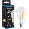 Mexen Vintis LED-Filament-Lampe E27, ST64, 8W, Warm - 2200K, 1055 lm, klar - L152-E27-0822-00