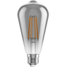 Mexen Vintis LED-Filamentlampe E27, ST64, 8W, Warm - 2200K, 600 lm, Rauch - L152-E27-0822-70