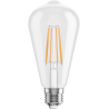 Mexen Vintis LED-Filament-Glühbirne E27, ST64, 8W, Warmweiß - 2700K, 1055 lm, klar - L152-E27-0827-00