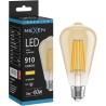 Mexen Vintis LED-Filament-Glühbirne E27, ST64, 10W, Warm - 2700K, 910 lm, amber - L152-E27-1027-50