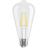 Mexen Vintis LED-Filament-Glühbirne E27, ST64, 6W, Kalt - 6500K, 720 lm, klar - L152-E27-0665-00