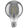 Mexen Vintis LED-Filamentlampe E27, G80, 2W, Warmweiß - 2200K, 150 lm, Rauch - L155-E27-0222-70