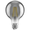 Mexen Vintis LED-Filament-Glühbirne E27, G80, 8W, Warm - 2200K, 600 lm, Rauch - L155-E27-0822-70
