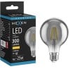 Mexen Vintis LED-Filament-Glühbirne E27, G80, 4W, Warm - 2700K, 300 lm, Rauch - L155-E27-0427-70
