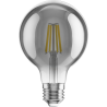 Mexen Vintis LED-Filamentlampe E27, G80, 4W, Warm - 2200K, 280 lm, Rauchgrau - L155-E27-0422-70