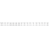 Mexen Lunar L halbkreisförmige Duschkabine mit Schwingtür 100 x 100 cm, transparent, gebürsteter Nickel - 833L-100L-100P-97-00
