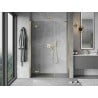 Mexen Mist-H Duschschwingtür links 125 cm, transparent, gold - 8A5-125-001-50-00-L