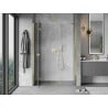 Mexen Mist-H Duschdrehtür links 150 cm, transparent, gold - 8A5-150-001-50-00-L