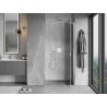 Mexen Mist-H L Duschkabinentür, rechts öffnend, 90 cm, transparent, Chrom - 8A5L-090-000-01-00-P
