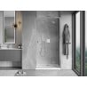 Mexen Mist-H L Duschtür rechts 95 cm, transparent, Chrom - 8A5L-095-000-01-00-P