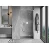 Mexen Mist-H L Duschdrehtür rechts 115 cm, transparent, Chrom - 8A5L-115-000-01-00-P