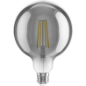 Mexen Vintis LED-Filament-Glühbirne E27, G125, 8W, Warm - 2700K, 680 lm, Rauch - L158-E27-0827-70