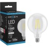 Mexen Vintis LED-Filament-Glühbirne E27, G125, 12W, Neutral - 4000K, 1560 lm, klar - L158-E27-1240-00