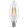 Mexen Vintis LED-Filamentlampe E14, C35, 4W, Warm - 2700K, 470 lm, klar - L154-E14-0427-00