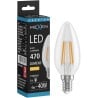 Mexen Vintis LED-Filamentlampe E14, C35, 4W, Warm - 2700K, 470 lm, klar - L154-E14-0427-00