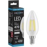 Mexen Vintis LED-Filament-Glühbirne E14, C35, 4W, Neutral - 4000K, 470 lm, klar - L154-E14-0427-00 - L154-E14-0440-00