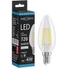 Mexen Vintis LED-Filament-Glühbirne E14, C35, 6W, Neutral - 4000K, 720 lm, klar - L154-E14-0640-00