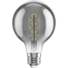 Mexen Vintis Filament-Glühbirne Spirale LED E27, G80, 6W, Warm - 2200K, 350 lm, Smoke - L165-E27-0622-70