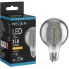 Mexen Vintis Filament-Glühbirne Spirale LED E27, G80, 6W, Warm - 2200K, 350 lm, Smoke - L165-E27-0622-70