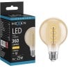 Mexen Vintis Filament-Glühbirne Spirale LED E27, G80, 4W, Warm - 2700K, 360 lm, Amber - L165-E27-0427-50