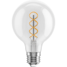 Mexen Vintis LED-Filament-Spirale Glühbirne E27, G80, 6W, Warm - 2700K, 630 lm, klar - L165-E27-0627-00