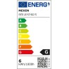 Mexen Vintis LED-Glühbirne Filament-Spirale E27, G95, 6W, Warm - 2200K, 350 lm, Rauch - L167-E27-0622-70