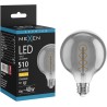 Mexen Vintis LED-Filament-Glühbirne Spirale E27, G95, 6W, Warm - 2700K, 510 lm, Rauch - L167-E27-0627-70