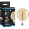 Mexen Vintis LED-Filament-Glühbirne Spirale E27, G125, 8W, Warm - 2200K, 600 lm, amber - L168-E27-0822-50