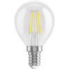 Mexen Vintis LED-Filament-Glühbirne E14, G45, 4W, Kalt - 6500K, 470 lm, klar - L156-E14-0465-00