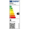 Mexen Vintis LED-Filament-Glühbirne E14, G45, 4W, Kalt - 6500K, 470 lm, klar - L156-E14-0465-00