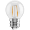 Mexen Vintis LED-Filament-Lampe E27, G45, 2W, Warm - 2700K, 240 lm, klar - L156-E14-0227-00 - L156-E27-0227-00