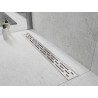 Mexen Flat 360° M01 Rotierende Linienentwässerung 50 cm, Inox - 1020050-40