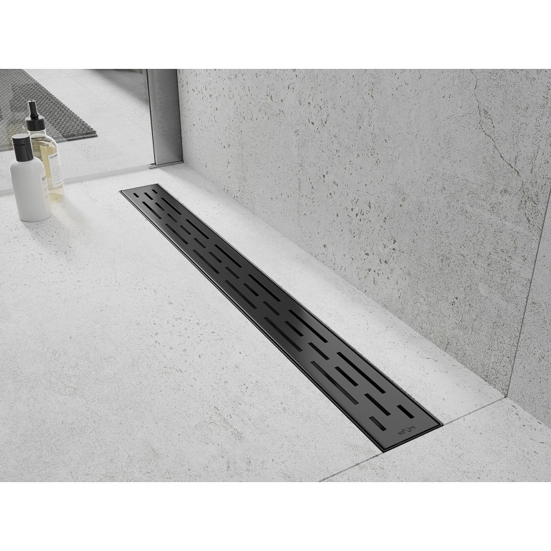 Mexen Flat M01 Abdeckung für Rinnenablauf 60 cm, schwarz - 1720060