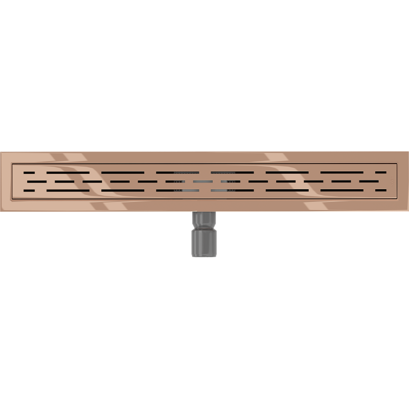 Mexen Flat M01 Linienablauf 50 cm, Roségold - 1620050-15