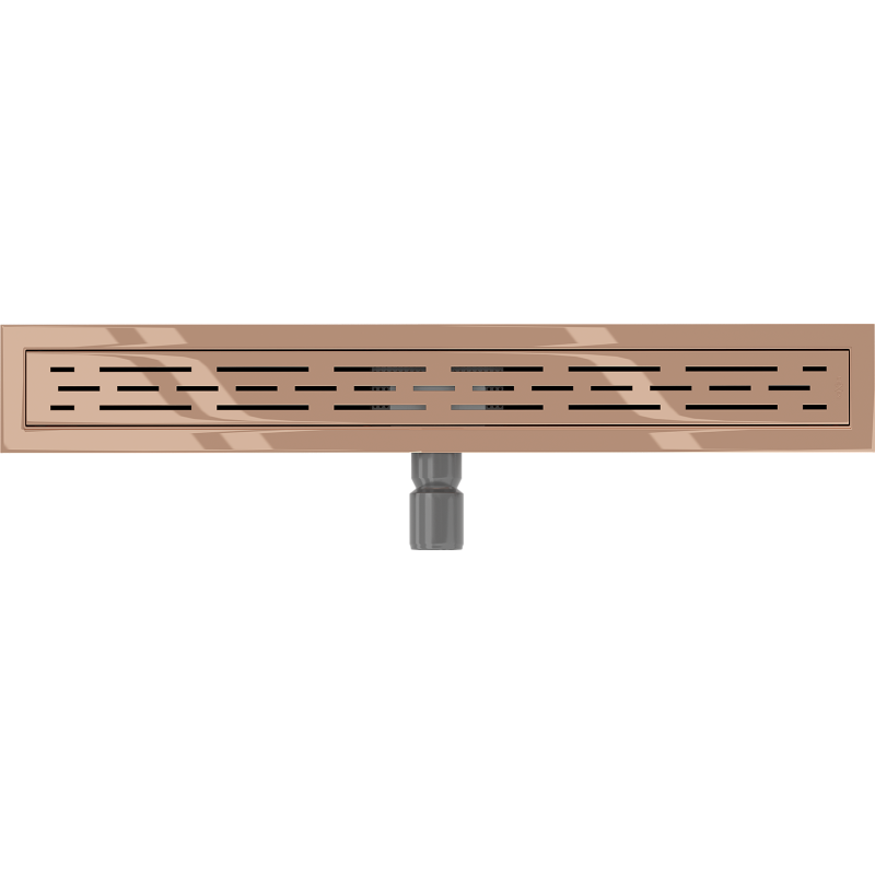 Mexen Flat M01 Linienablauf 60 cm, Roségold - 1620060-15
