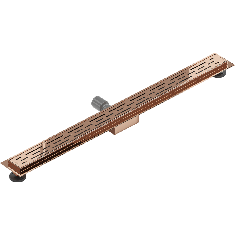 Mexen Flat M01 Linienentwässerung 80 cm, Roségold - 1620080-15