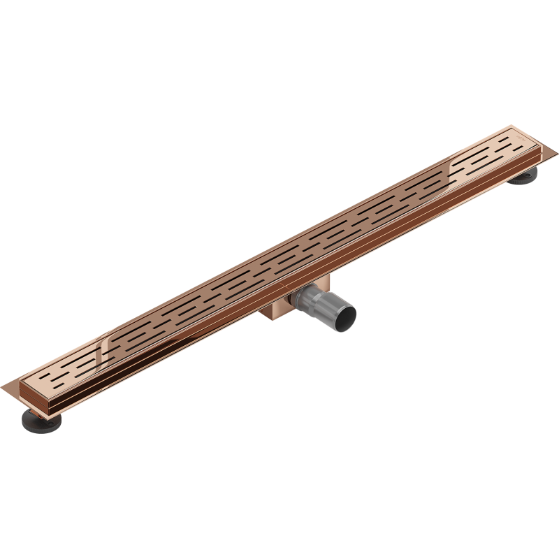Mexen Flat M01 Linienablauf 90 cm, Roségold - 1620090-15