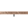 Mexen Flat M01 Linienentwässerung 100 cm, Roségold - 1620100-15