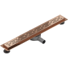 Mexen Flat 360° M01 drehbarer linienförmiger Abfluss 60 cm, Roségold - 1620060-40