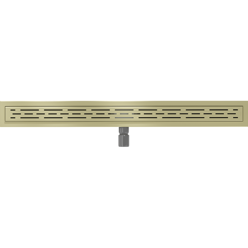 Mexen Flat M01 Linienablauf 90 cm, gebürstet gold - 1A20090-15