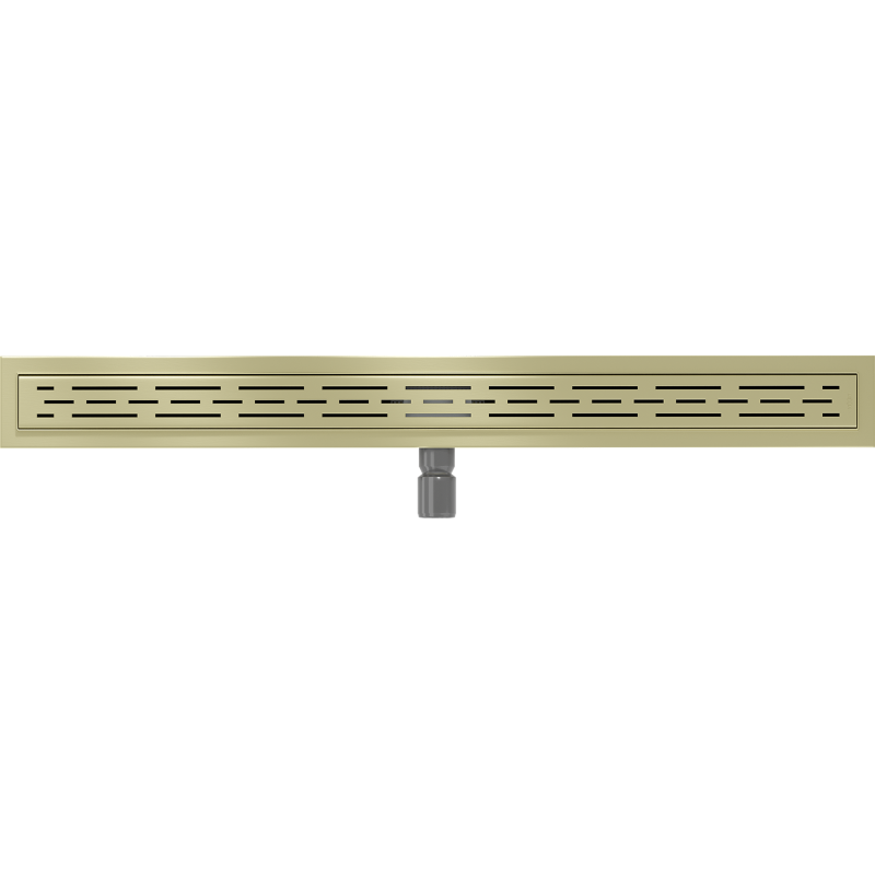 Mexen Flat M01 Linienabfluss 100 cm, gebürstetes Gold - 1A20100-15
