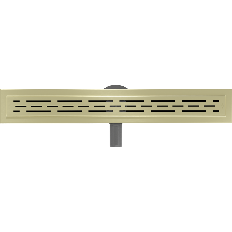 Mexen Flat 360° M01 drehbarer Linienablauf 50 cm, gold gebürstet - 1A20050-40