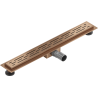 Mexen Flat M01 Linienablauf 50 cm, gebürstetes Kupfer - 1C20050-15